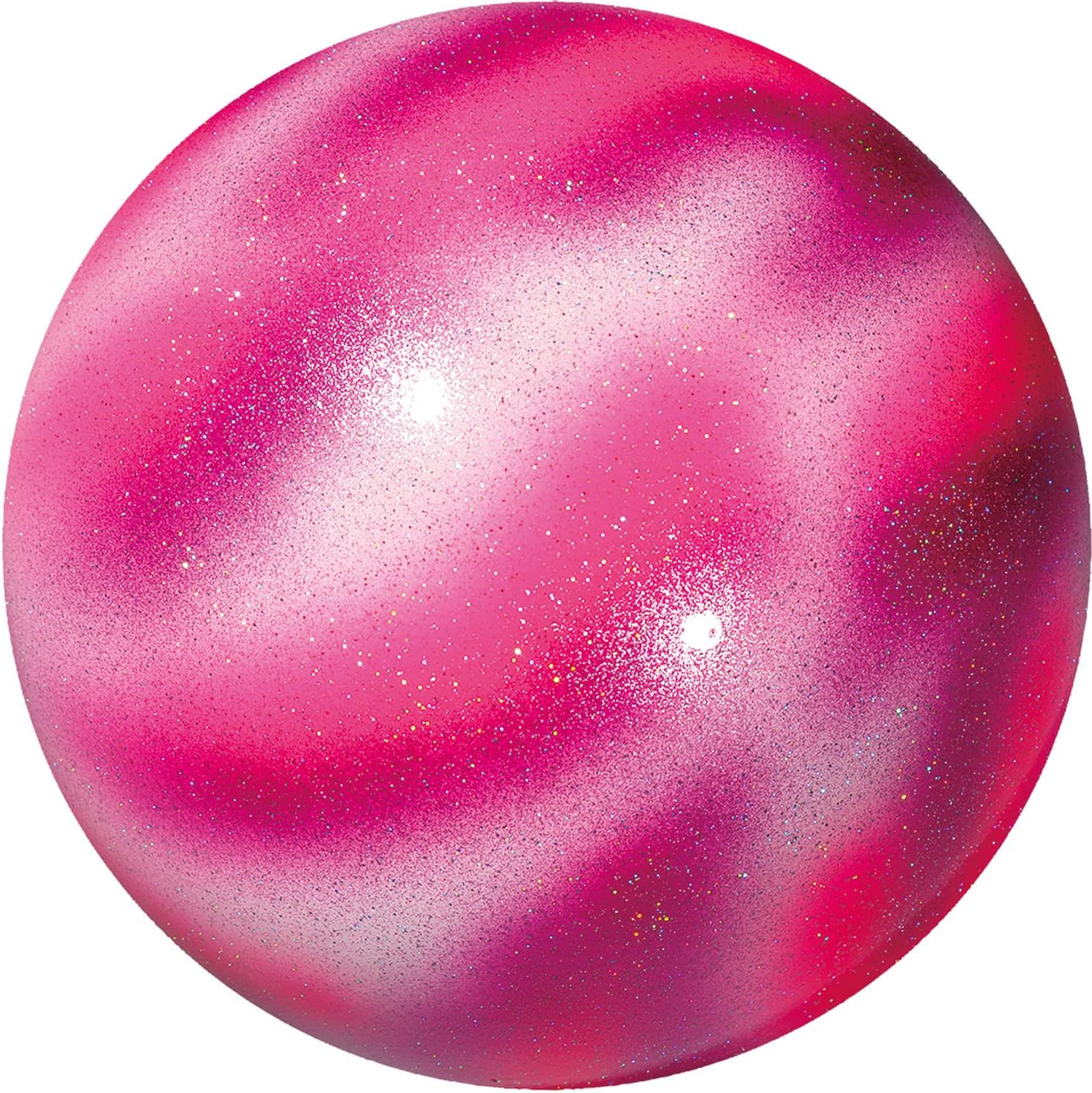 夏季运动(sasaki) 新体操 手具 中号球 m-207mve 【中号】 粉色×树莓